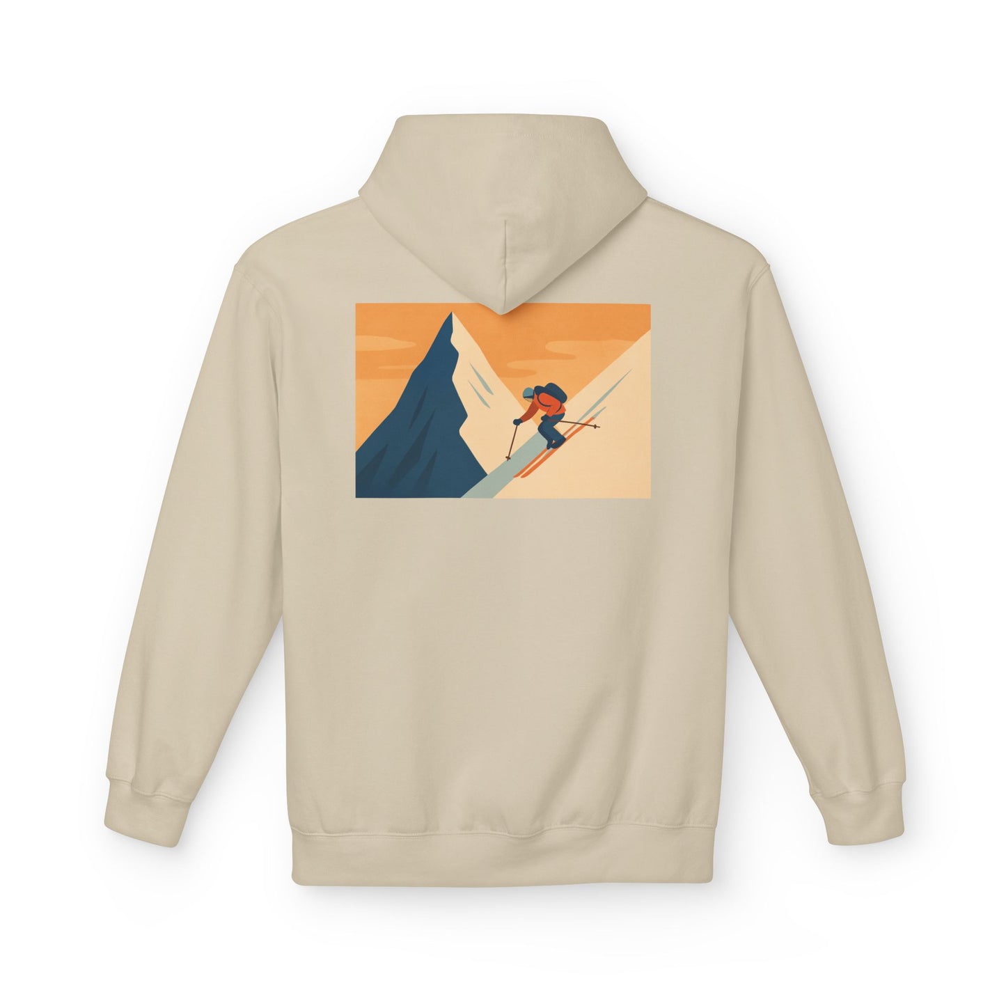 Fleece Hoodie SKI DOWN
