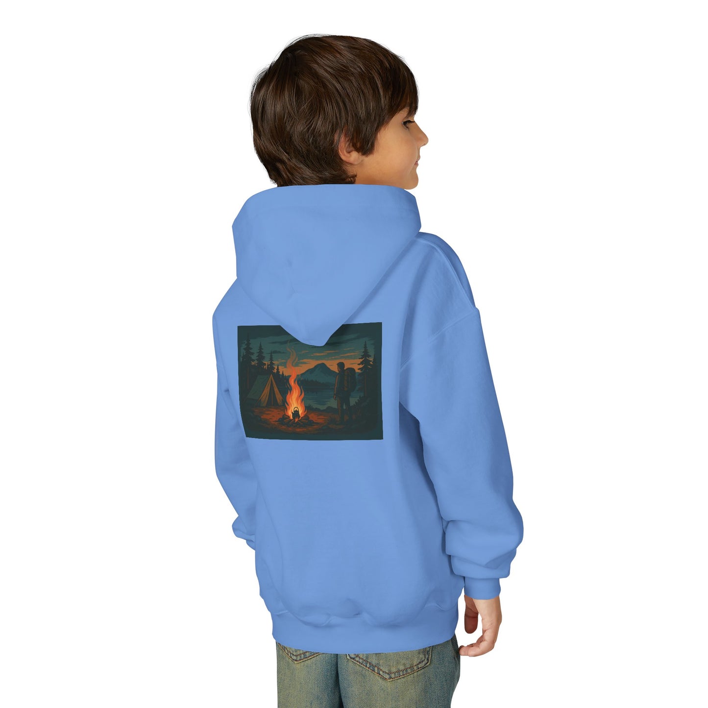 KIDS HODDIE TENT & FIRE
