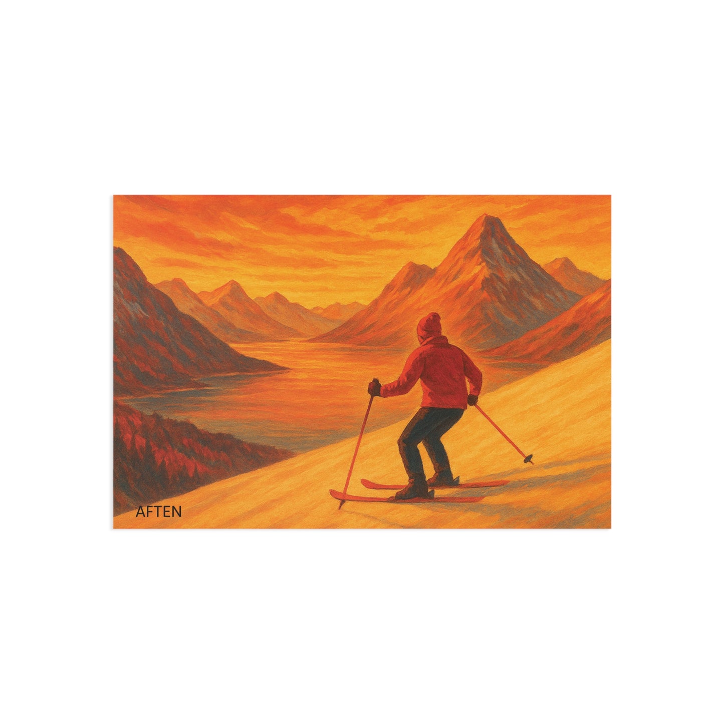 Postcards inspired by Norway