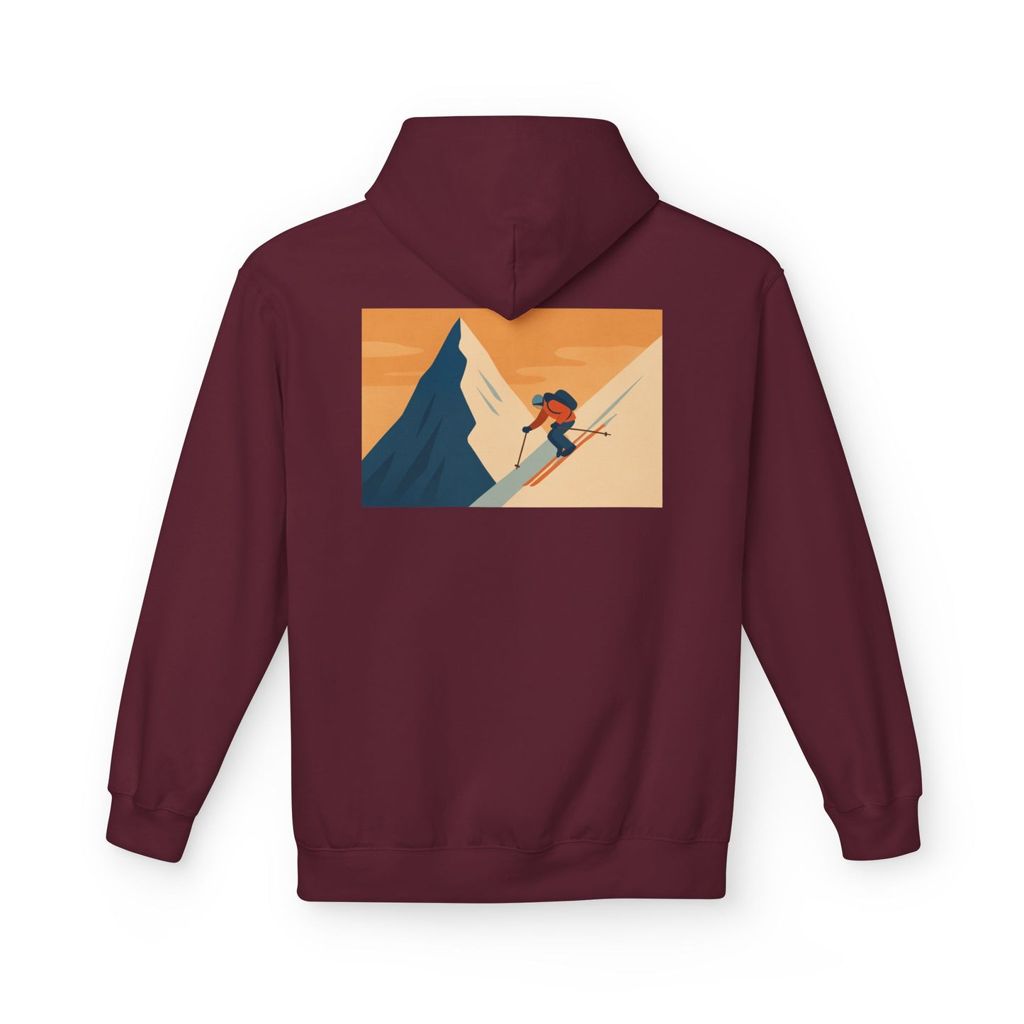 Fleece Hoodie SKI DOWN