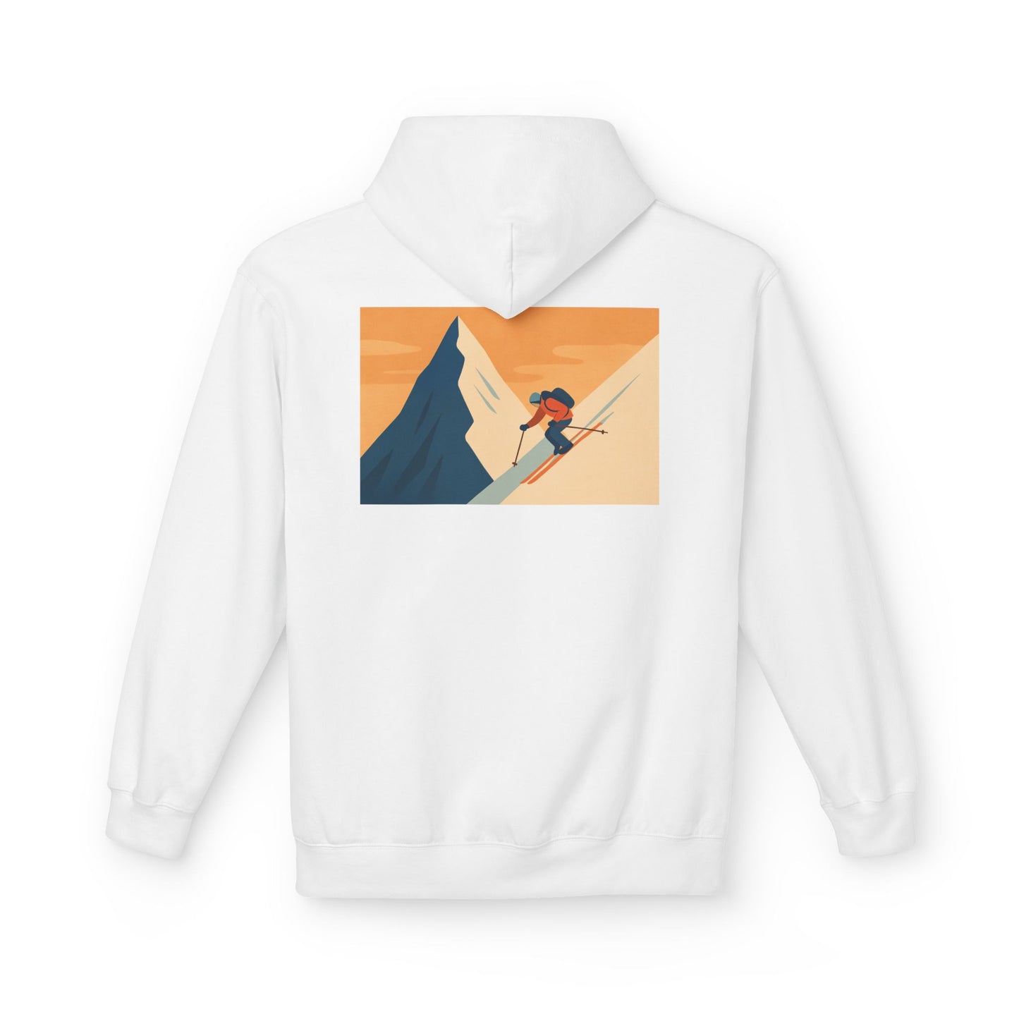 Fleece Hoodie SKI DOWN