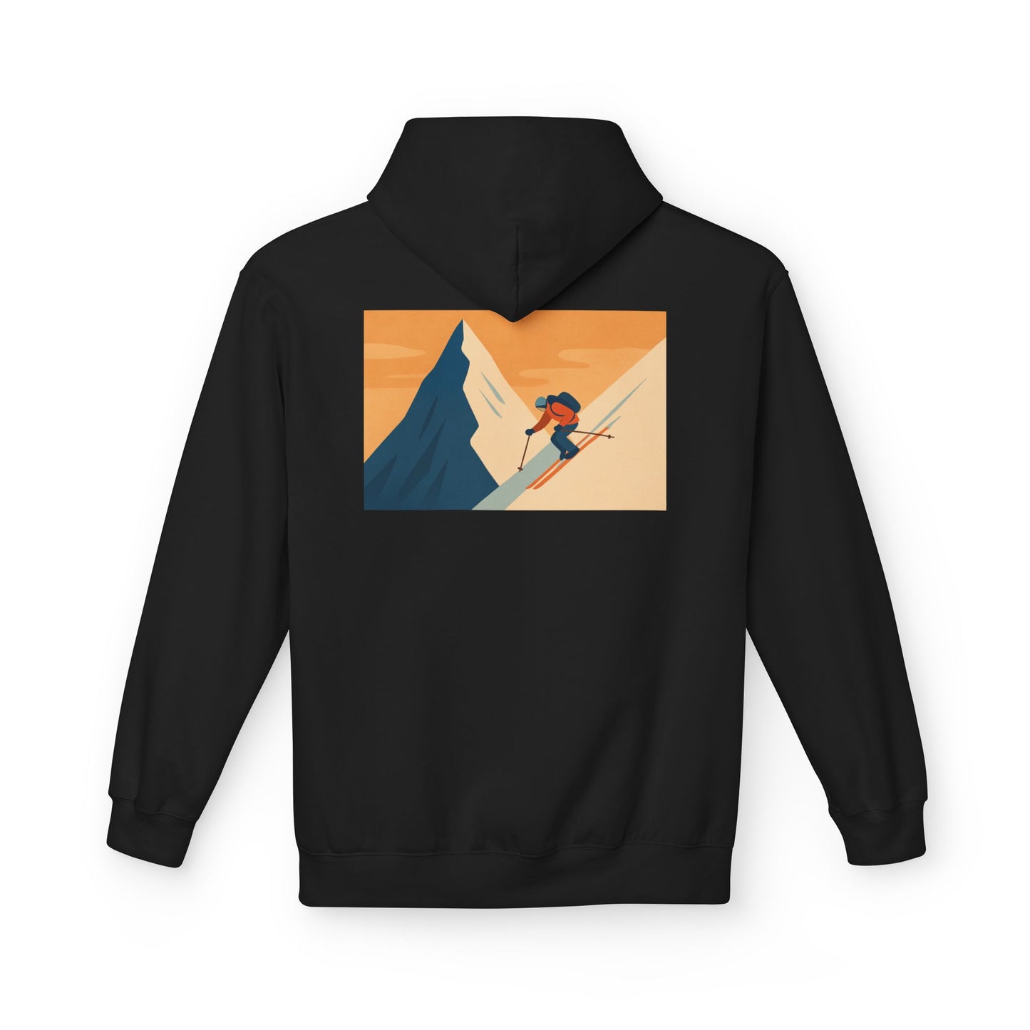 Fleece Hoodie SKI DOWN