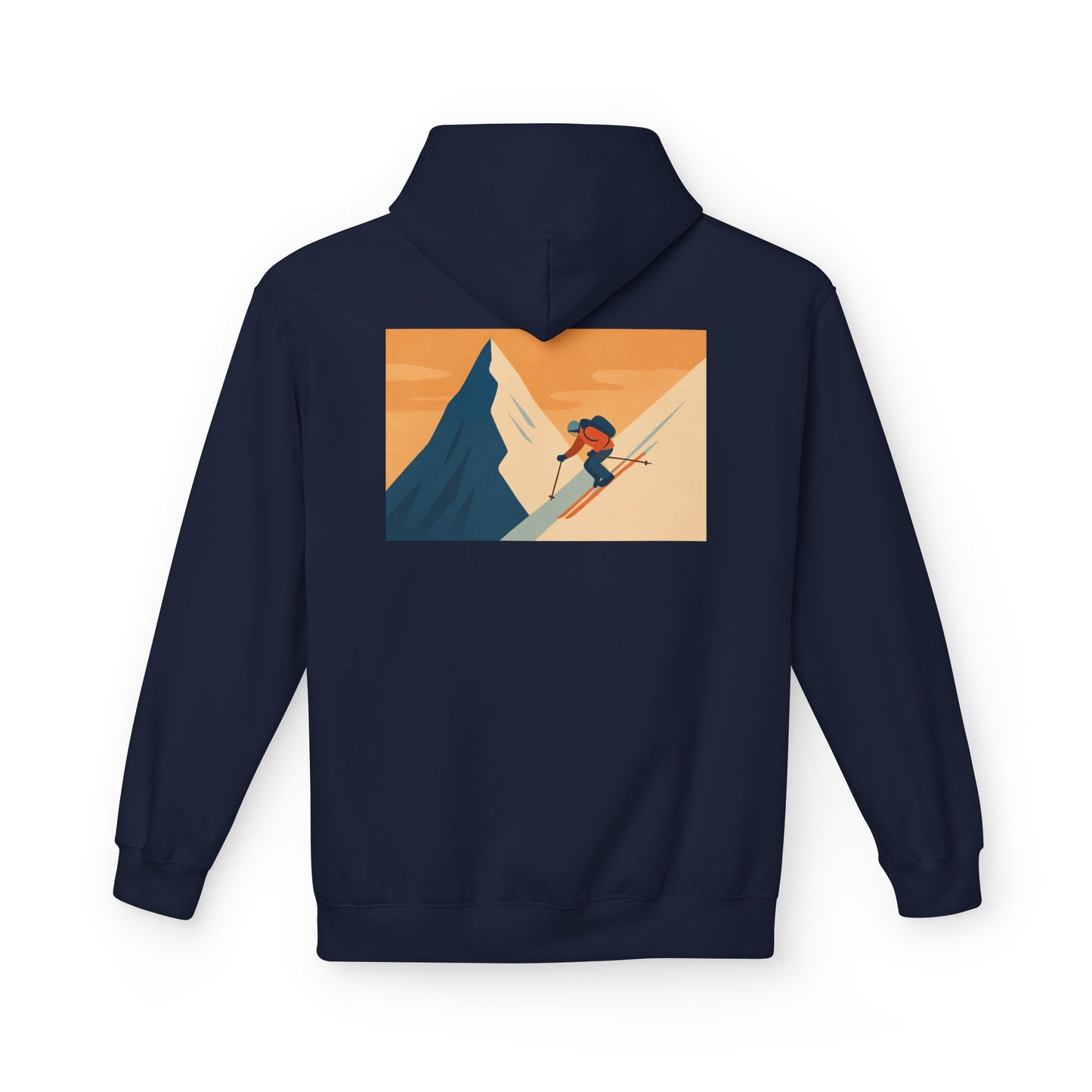 Fleece Hoodie SKI DOWN
