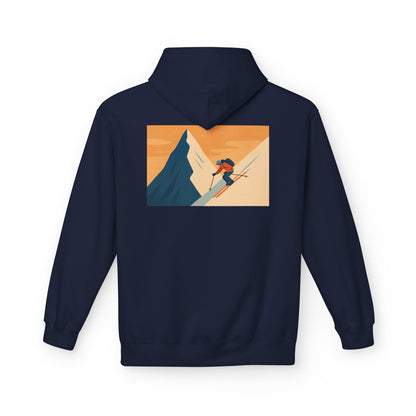 Fleece Hoodie SKI DOWN