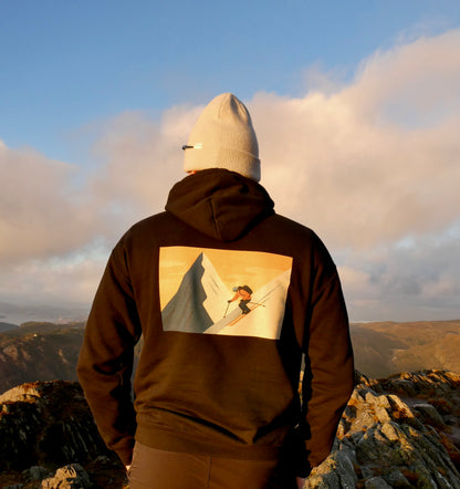 Fleece Hoodie SKI DOWN