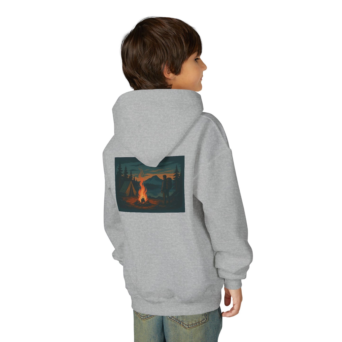 KIDS HODDIE TENT & FIRE