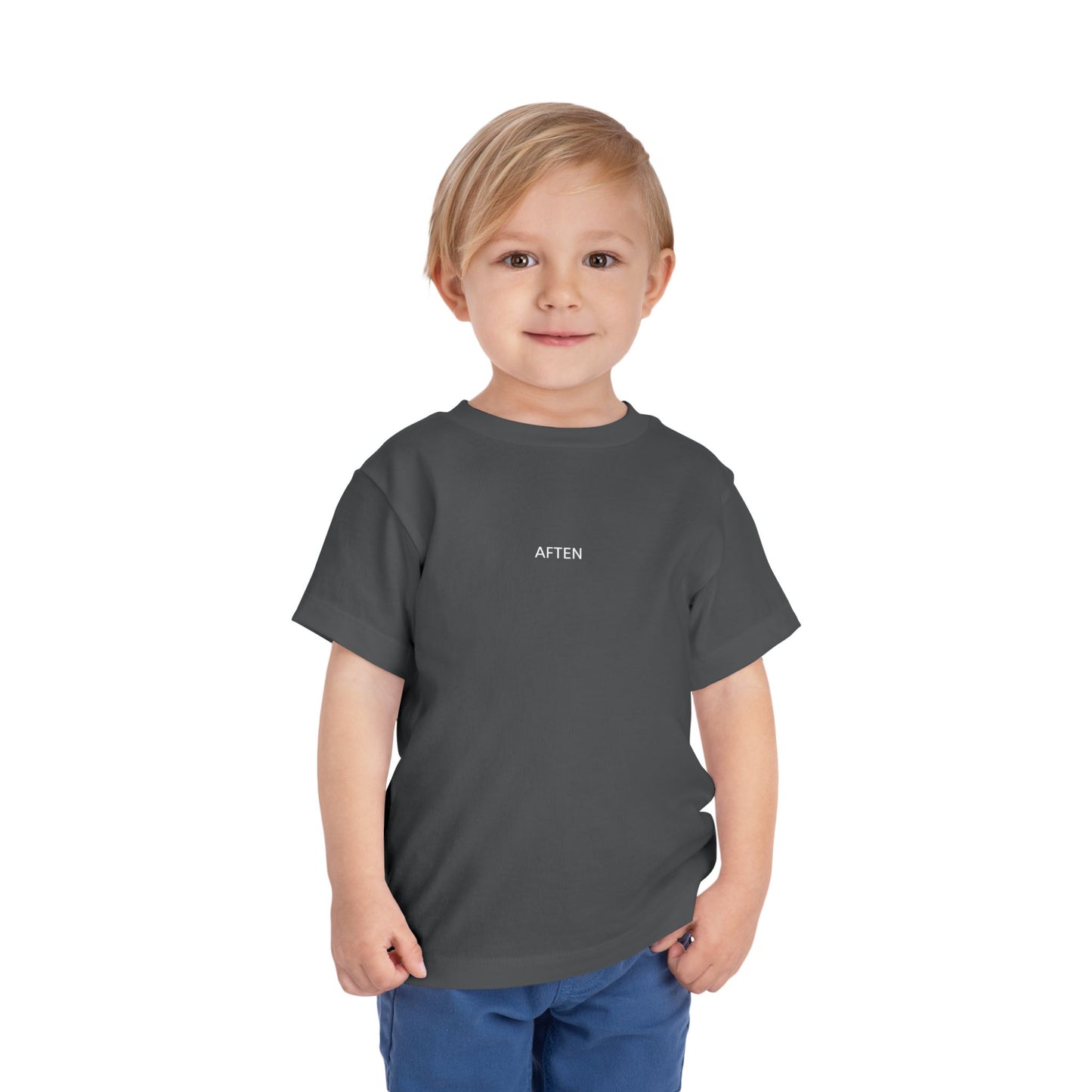 Toddler UP WITH A DOG