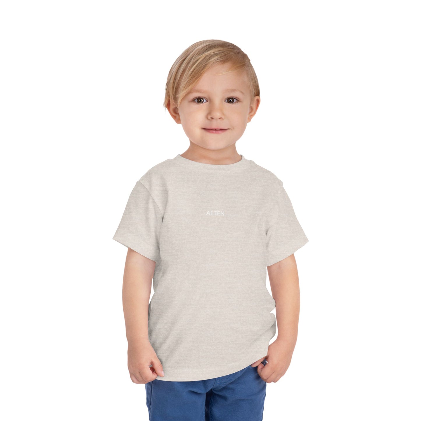Toddler UP WITH A DOG