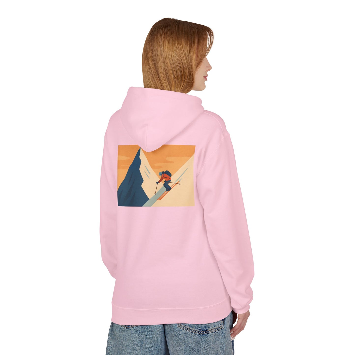 Fleece Hoodie SKI DOWN