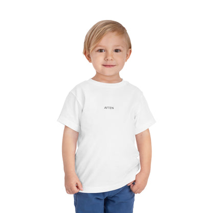 Toddler UP WITH A DOG