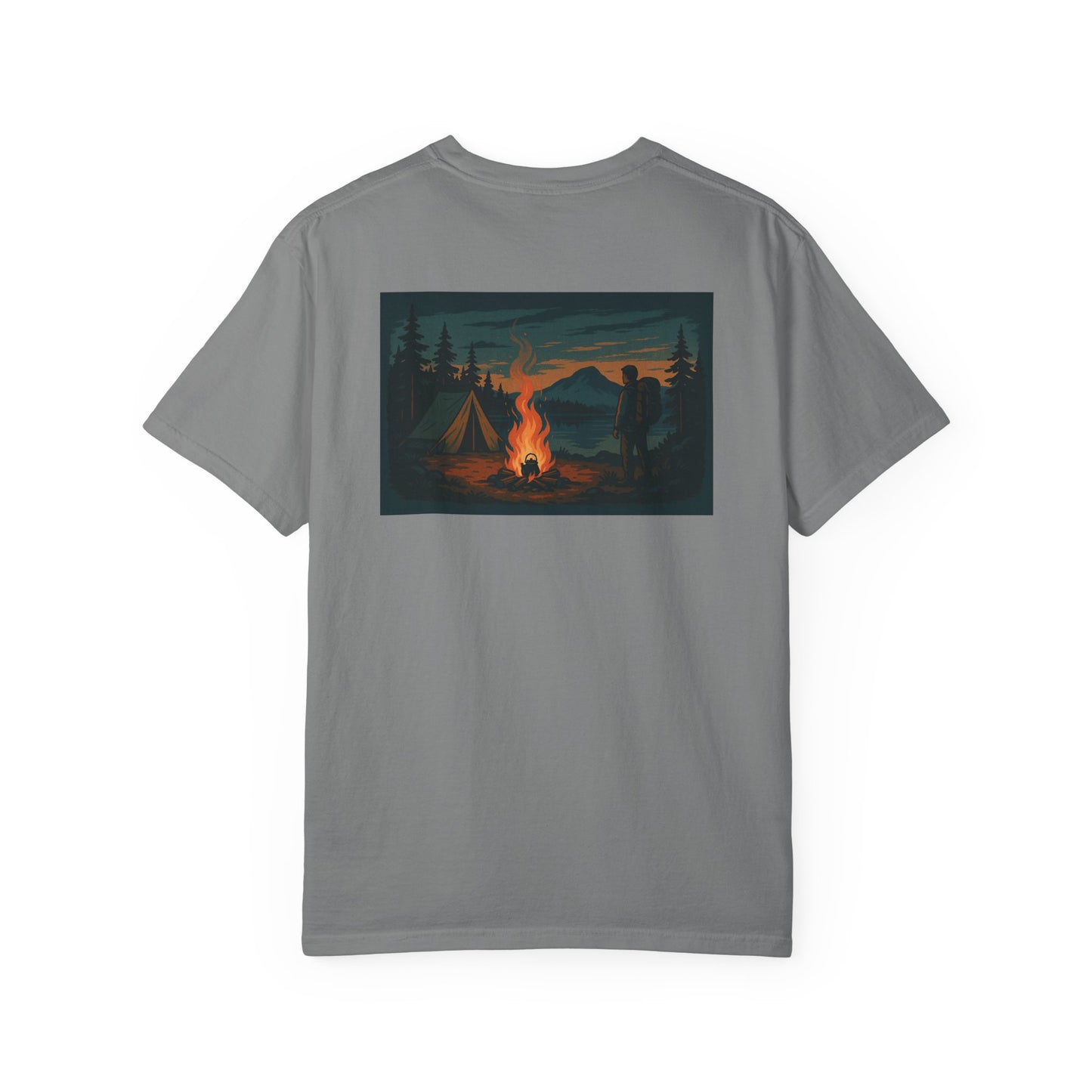 TENT AND FIRE