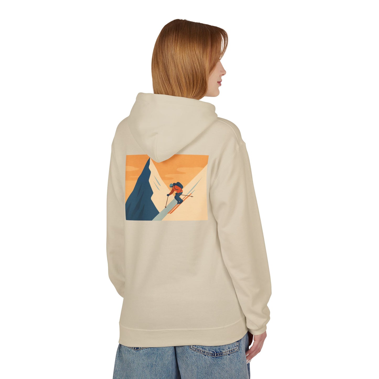 Fleece Hoodie SKI DOWN
