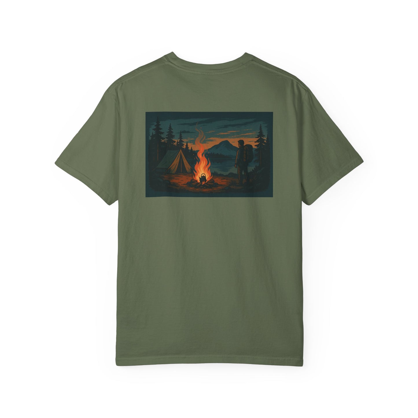 TENT AND FIRE