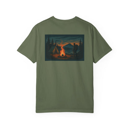 TENT AND FIRE