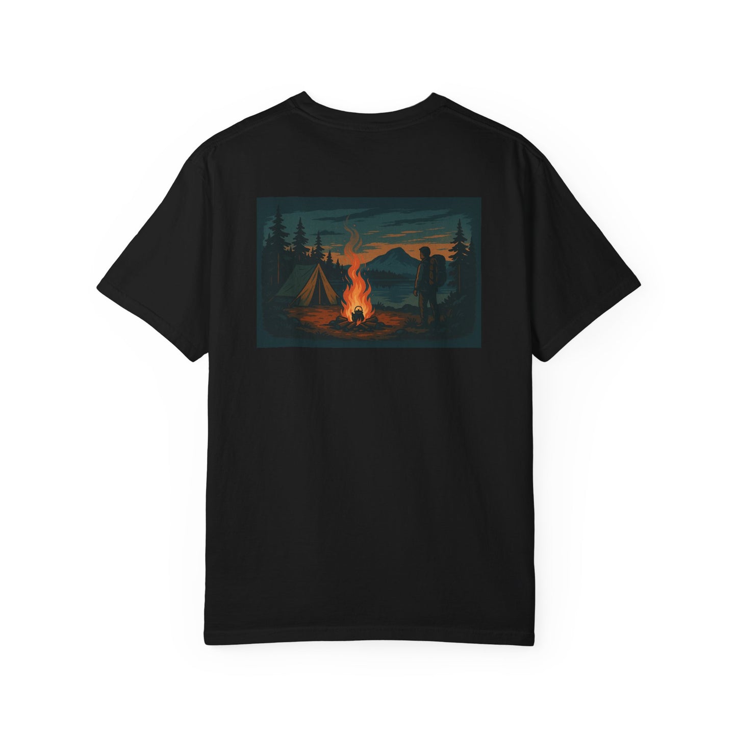 TENT AND FIRE