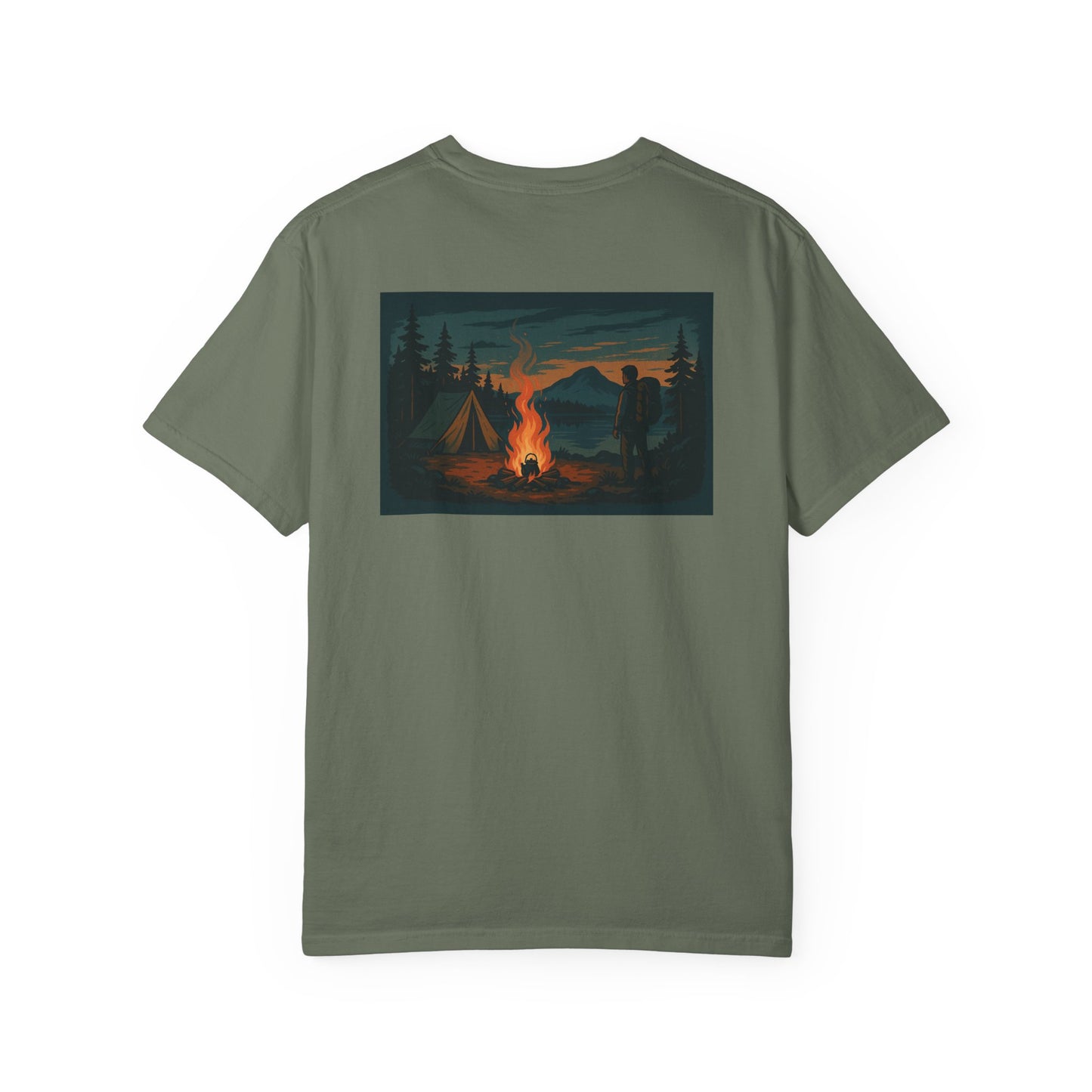 TENT AND FIRE