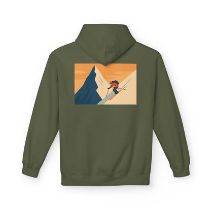 Fleece Hoodie SKI DOWN